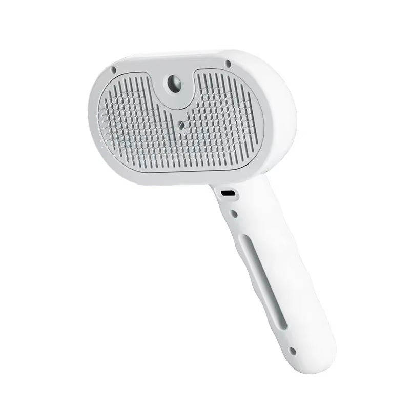 Luxury Pet Clean Steam Spray Grooming Brush for Dogs - Unique Chemical-Free Fur Care Tool