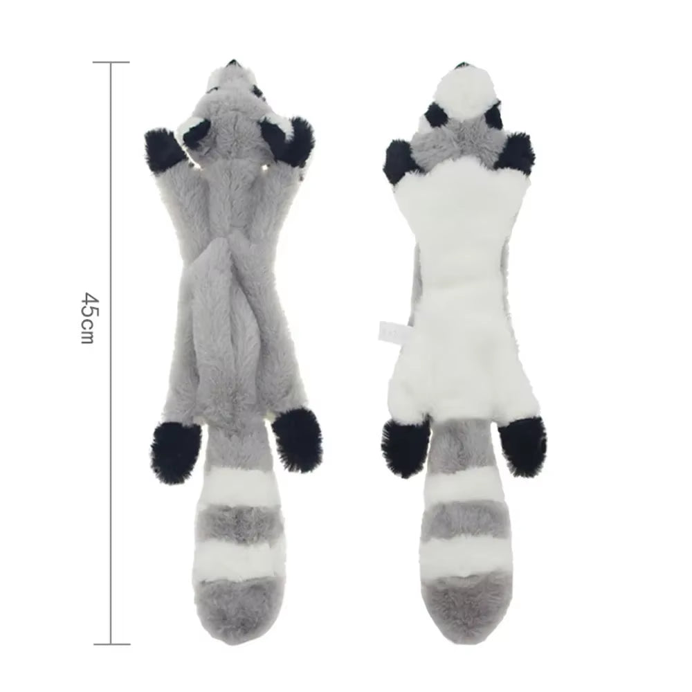 No-Stuffing Squeaky Plush Dog Toy