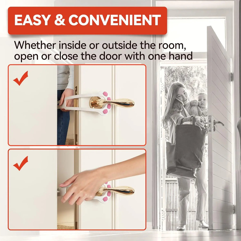 Cat Door Latch, Adjustable Pet Door Stopper