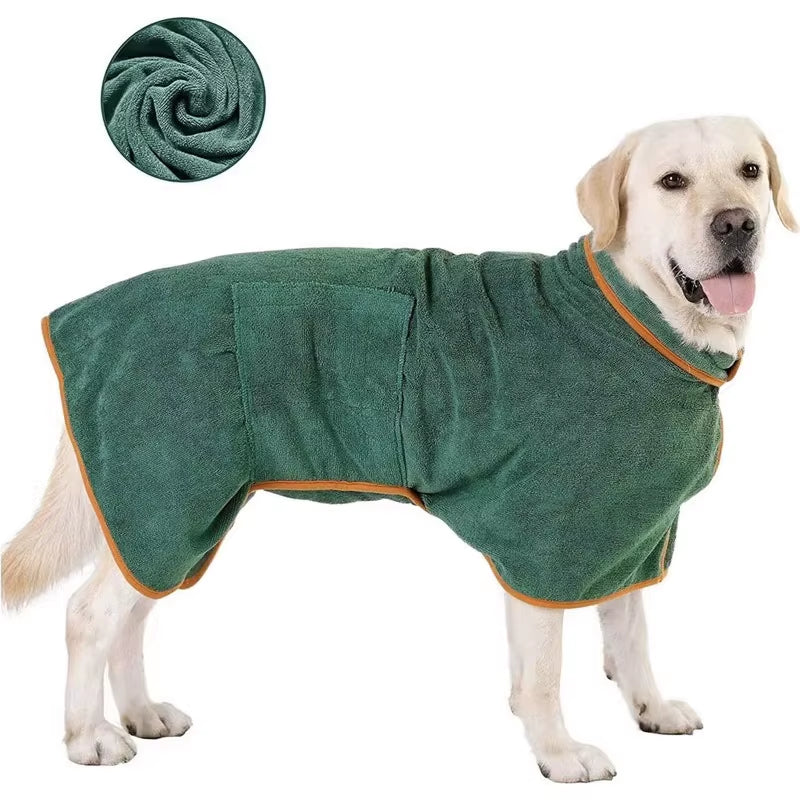 Absorbent Dog Towel Dog Towel Bathrobe Pet Puppy Towel GWMJ01