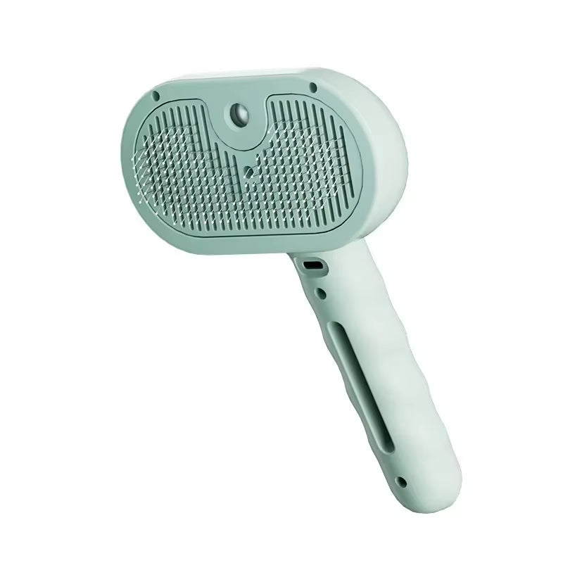 Luxury Pet Clean Steam Spray Grooming Brush for Dogs - Unique Chemical-Free Fur Care Tool