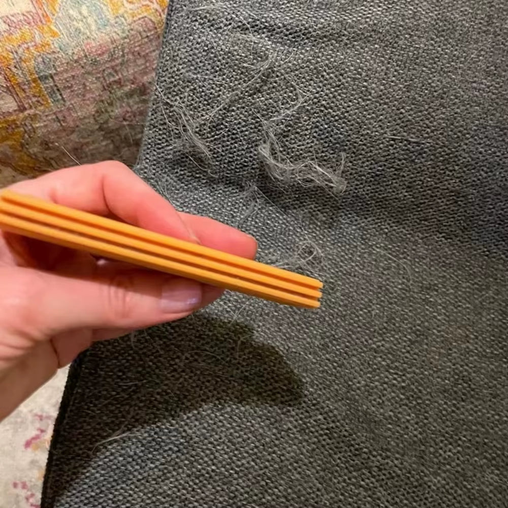 Pet Hair Scraper for Couch, Carpet and Car