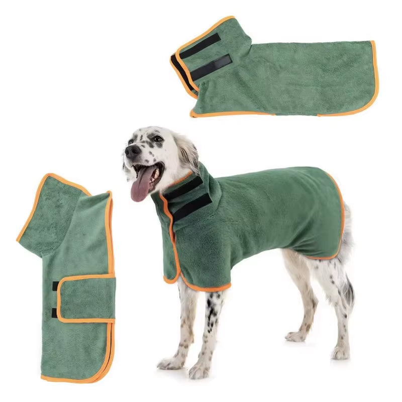 Absorbent Dog Towel Dog Towel Bathrobe Pet Puppy Towel GWMJ01