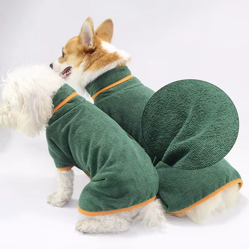 Absorbent Dog Towel Dog Towel Bathrobe Pet Puppy Towel GWMJ01
