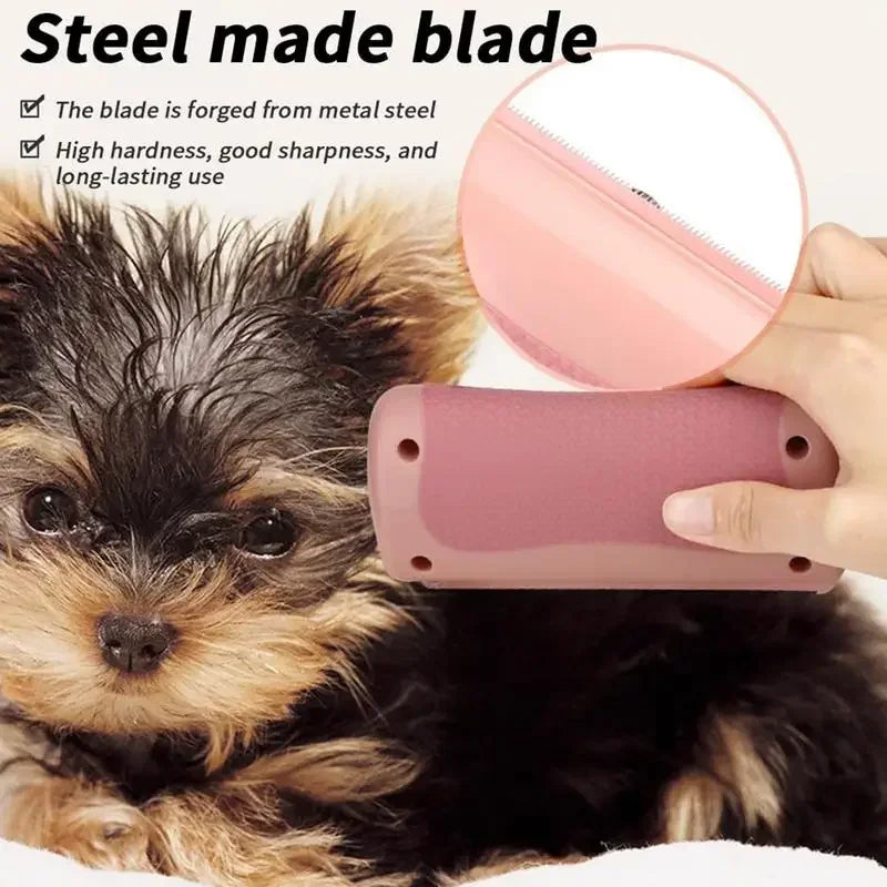 Pet Deshedding Brush for Dogs and Cats